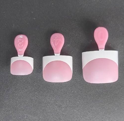 MUTIOVO Extra Short Toe Nail White French Tip BERRY PINK,Soft Gel False Toenail Extension Kit,Thick Sharp Square Press On,Need Builder Gel & Apply Top Coat, No Glue included,for DIY x16 Sizes 224 pcs