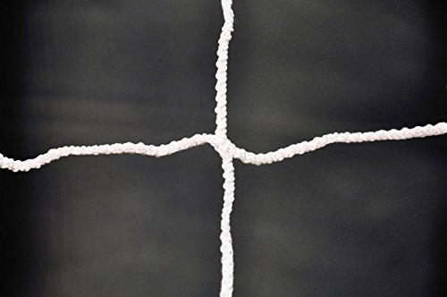 Fußballtornetz für Clubs – 7,32 x 2,44 – vollständig verstärktes Netz und Anti-UV – POWERSHOT