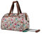 Lily Bloom Reisetasche mit Muster, 55,9 cm mit 2 Rollen, Wochenend, Übernachtung, Reisen, leicht, Handgepäckkoffer für Damen, Giraffe Park, 56 cm