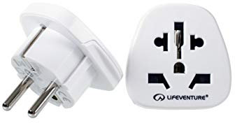 Lifeventure World to Europe Travel Adaptor | Converts most plugs for use in Europe | CE & RoHS certified