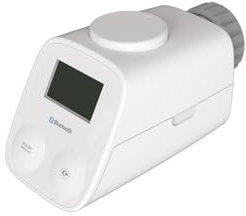 essentials Smart Home Solutions 120072 Essentials Smart Home Chauffe-radiateur Bluetooth, Android/iOS Thermostat, Blanc, 64 x 61 x 115