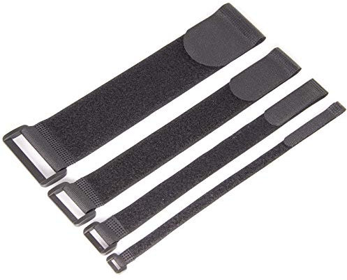 10x Kabelbinder Klett schwarz 5x100 cm *** Klettverschluss *** Große AUSWAHL 1/2/3/5cm 10-300cm 1/10/20/50/100er Packs