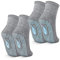 TENQUAN Yoga Socken, 2 Paar Stoppersocken für Damen und Herren, Rutschfeste Griffsocken für Yoga, Pilates, Krankenhaus, Barre oder Heimsport und Bewegung (2 Paar Grau, Unisex 39-42)