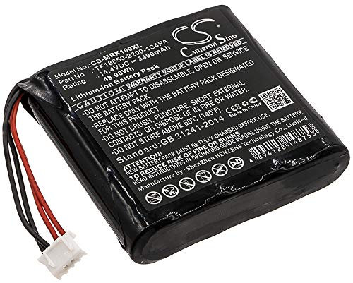 Cameron Sino Akku für Marshall Kilburn PN:Marshall TF18650-2200-1S4PA 3400mAh / 48.96Wh
