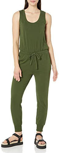 Amazon Essentials Damen Studio-Frottee-Overall, 68,0cm Beininnenlänge (Erhältlich in Übergröße)