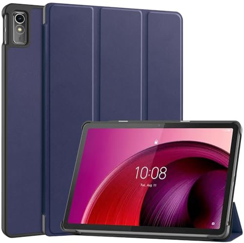 Kepuch Custer Cover per Lenovo Tab M10 5G 10.6 TB360ZU,PU-Pelle Case Custodia - Blu