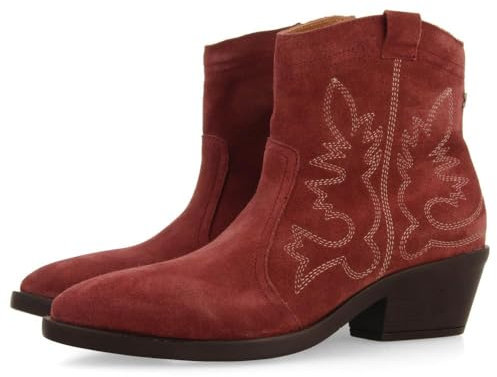 GIOSEPPO Lenzing, Stivaletti Bassi con Lacci Donna, Bordeaux, 39 EU