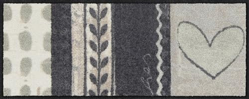 Salonloewe Fußmatte 030x075 cm Annas Composite Fußabtreter, innen, außen, Schmutzfangmatte, Sauberlauf-Teppich