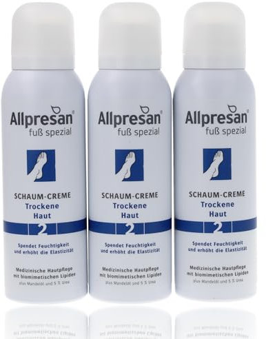 Allpresan Fuß spezial Nr. 2 Schaum-Creme für trockene Füße - Fußcreme zur täglichen Fußpflege trockener Haut - 125 ml (3)