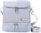 TOTTO - Bolsa Térmica Porta Alimentos 6 L, Modelo Batara, 20.5 x 22 x 14 cm, Bolsa Comida Trabajo, Bolsillo Auxiliar, Asa de Mano, Correa Ajustable, Fácil de Limpiar, Color Twill 2.0 Halogen Blue