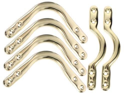 KONTONTY 6-teilige Billardtisch-netzeckenhalter Metall-eckhalter Für Billardtischtaschen Ersatzhalter Für Netzecken