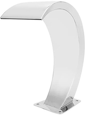 Grifo de Cascada para Piscina, diseño de Arco de Acero Inoxidable 304, Rosca Interna G1, Grifo para Fuente de Piscina para jardín, Estanque al Aire Libre, SPA