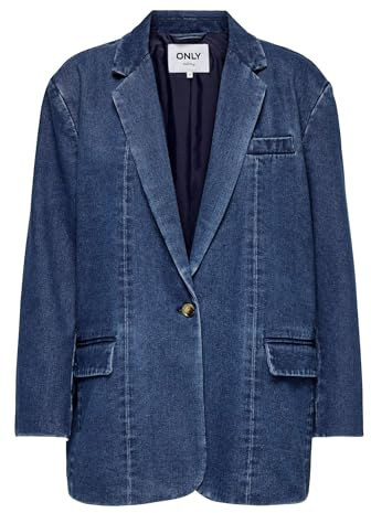ONLY Onlcory LS Dnm Blazer Gua Onlcory LS Dnm Blazer Gua Mujer (Pack de 1) | Blazer