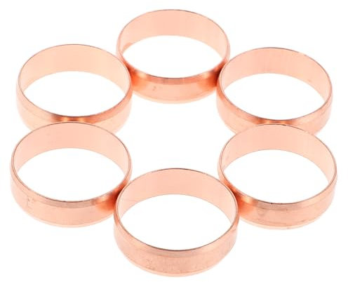 GETAJGHSD 10pcs Fuel Pump Clamp Copper Pipe Clamp for Metal Fuel Pump Mounting Holder