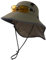 TOP-EX XL/XXL Unisex Sonnenhut Herren Breite Krempe Sonnenschutzhut mit Nackenschutz Sonnenbrillenhalter Outdoor Safari Sommerhut Wasserdicht & Faltbar Armeegrün L/XL