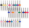 Pilikoll 30 Stück PCB Bohrer Bit Set 0.1mm-3.0mm PCB Micro Spiralbohrer Metallbohrer Satz Wolframstahl Micro Spiralbohrer Micro Bohrer Set für Leiterplatten, Glas, Faser, Harz, Bernstein,3D Drucker