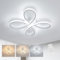 Comely LED Deckenleuchte, Weiß 40W 4500LM Deckenlampe LED Dimmbar mit Fernbedienung 3000K-6500K, Deckenleuchte Modern für Wohnzimmer Kinderzimmer Schlafzimmer
