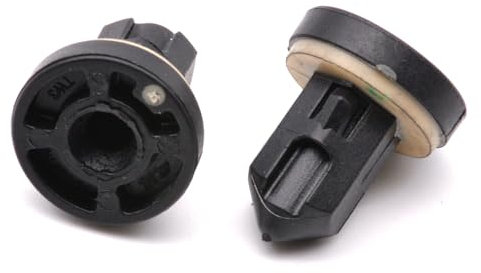 HAOTOM 2X Hintere Kennzeichenhalterung Halterung Nummernschildhalter Clip Tülle Mutter Für Audi A4 A4 Allroad Avant A5 A6 A6 Avant A8 Q3 Q5 Q7 Q8 4G0827310