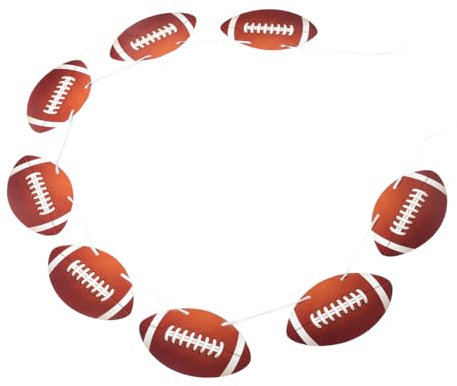 Toddmomy 8stücke Teiliges Fußball-Banner Sportliche Party-Dekorationen Für Geburtstagsfeiern Einfache Anbringung Vielseitig Für Fußball Und Rugby-Events Für Drinnen Und Draußen