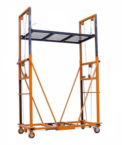Scaffolding Platform Multifunctional Lifting Machine Electric Scaffold, Max Raise Height 2-5M Access Tower(5M)