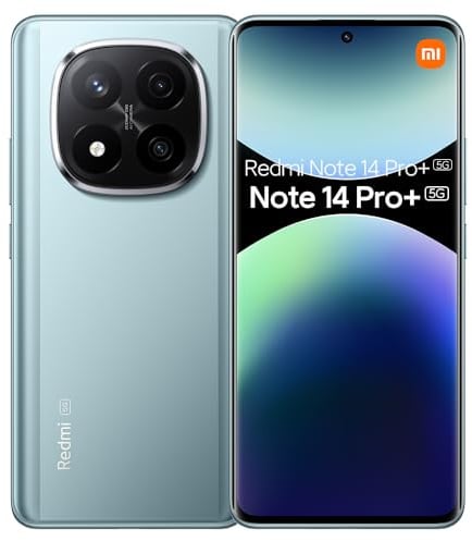 XIAOMI Redmi Note 14 Pro+ 5G Smartphone 12+512GB 200MP AI Camera All-Star Durability Snapdragon® 7s Gen 3 1.5K 120Hz Eye-Care Display 5110mAh Battery with NFC, Without Charger. （Schwarz）