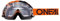 O'NEAL | Fahrrad- & Motocross-Brille | MX MTB DH FR Downhill Freeride | Hochwertige 1,2 mm-3D-Linse für ultimative Klarheit, UV-Schutz | B-10 Goggle | Erwachsene Unisex | Orange Weiß Neon | One Size