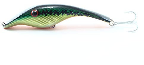 Zalt 14 Wobbler Hechtköder Kunstköder Lure Jerkbait Farbe 95, Größe sinkend/Sinking
