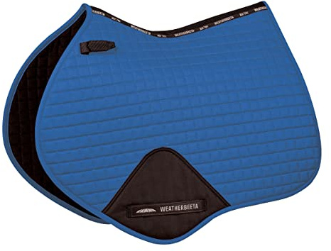 WeatherBeeta Prime Jump Shaped Saddle Pad, Royal Blue, Full