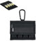 JJC Battery Pouch Holder Pockets for 4 Pcs 18650 Battery & Memory Card Holder for SD SDHC SDXC Card