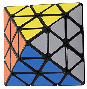 Yealvin 8-Achsen Oktaeder Geschwindigkeit Zauberwürfel Puzzle Spielwürfel Puzzle für die Intelligenzentwicklung Brain Teaser