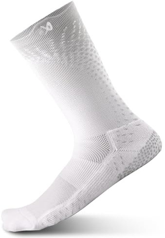 LUX Sports V2 Rutschfeste Fußball Socken mit GrippArray - Rutschfeste Sport Socken mit Gummi-Pads - Basketball, Fußball, Wandern, Laufen, Volleyball - Fussballer Socken - American Football Socken