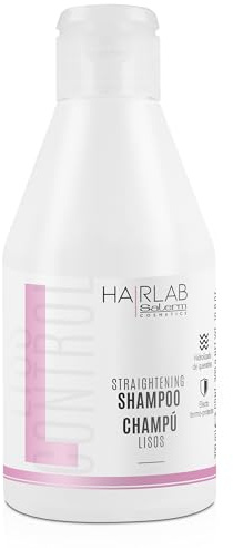 SALERM - Keratina Shampoo - Glattes Hair Lab Shampoo - 300 ml - Kontrolliert Frizz - Glattes und glattes Haar - mit Hitzeschutz - Erleichtert das Kämmen - Sulfat- und Parabenfreies Shampoo