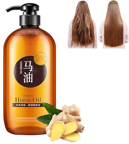 Horse Oil Nourishing Shampoo-No.1 Japan | Horse Oil Supple Moisturizing Shampoo, Japanese Horse Oil Shampoo,Nourishing Shampoo Hair Care Shampoo for All Types of Hair