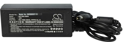 vhbw alimentatore sostituisce HP/Compaq PPP014L-S/A, PPP014L-SA per notebook, 90 W senza cavo di alimentazione