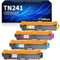 Halloya TN241 TN245 Tonerkartuschen Ersatz für Brother 9015CDW 9020CDW 9022CDW 3142CW 3140CW 3150CDW 3150CDN 3170CDW 9140CDN 9130CDN 9330CDW (4er-Pack)