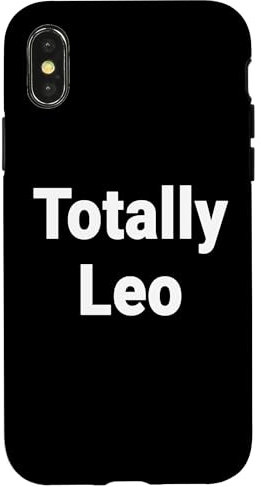Hülle für iPhone X/XS Ganz und gar Leo