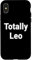 Hülle für iPhone X/XS Ganz und gar Leo