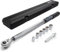 GROWNEER Upgraded Digital Torque Wrench, 12.5-250.7 Ft-lbs/17-340 Nm, 1/2'' Drive Automotive Rachet Torque Wrench with Buzzer & Colorful LED Indicator, Electronic Wrench Set for Motor Car Auto Repair
