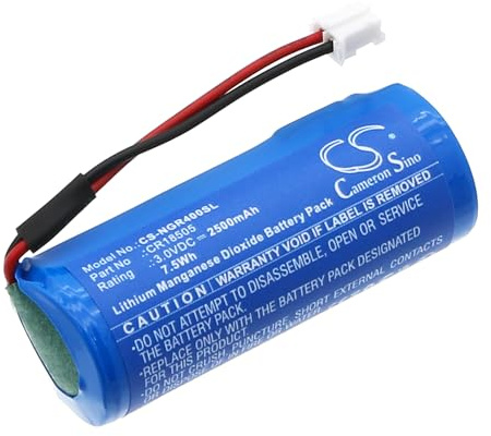 TCTK Akku 2500mAh Kompatibel mit [NextCentury] RR4 Digital Displays, TR4 Transceiver Ersetzt CR18505