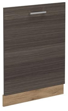 Vicco Panneau de Lave-Vaisselle R-Line, Gris Noble, 60cm sans PT