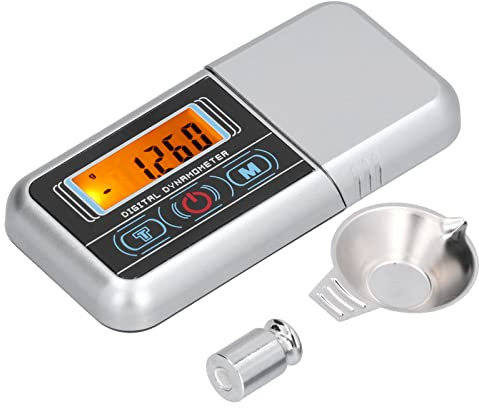 Ankroyu Digital Skala, ABS Digital Dynamometer Mini Turntable Force Scale, digitaler Turntable Styls Force Scale, praktischer Mini -Digital -Dynamometer für Player -Player