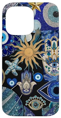 Evil Eyes Charm For Protection Collage Case for iPhone 14 Pro Max