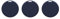 Yindhgdr Lot de 3 traqueurs GPS pour véhicules - Localisateur de clés - Mini traceur GPS pour animaux domestiques - Bleu marine