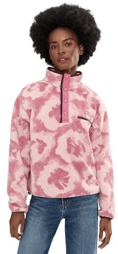 Columbia Helvetia II Printed Cropped 1/2 Snap