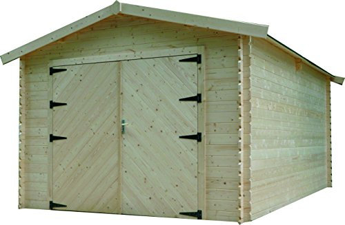 SOLID SUPERIA Garage Traditional Bois 508 x 358 x 281 cm S8331