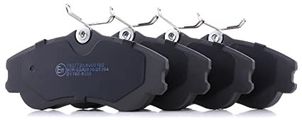 RIDEX 402B0645 Set d'essieu Plaquettes de frein Avant Compatible avec PEUGEOT 206 3/5 portes 2A/C