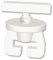 INTERDECO Gardinenfeststeller Gardinenstopper Universal für Gardinenschienen und Vorhangschienen (2 Stück)