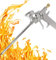 XUBX Schaumpistole, Professionelle Bauschaumpistole, Hochleistungs Bauschaum Pistole PU Expanding Foam Gun, Schaumspendepistole, Dosierpistole aus Metall, Sprühanwendung Applikator