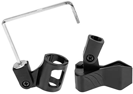 Milisten 1 Set Saxophone Clip Mic Stand Microphone Holder Clip Microphone Microfono Inalambrico Mic Arm Stand Microphone Mount Wireless Mic Holder Mic Mount Clip-on Abs Child Bracket Clip