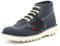 KICKERS Femme Hi Bottine, Bleu, 37 EU